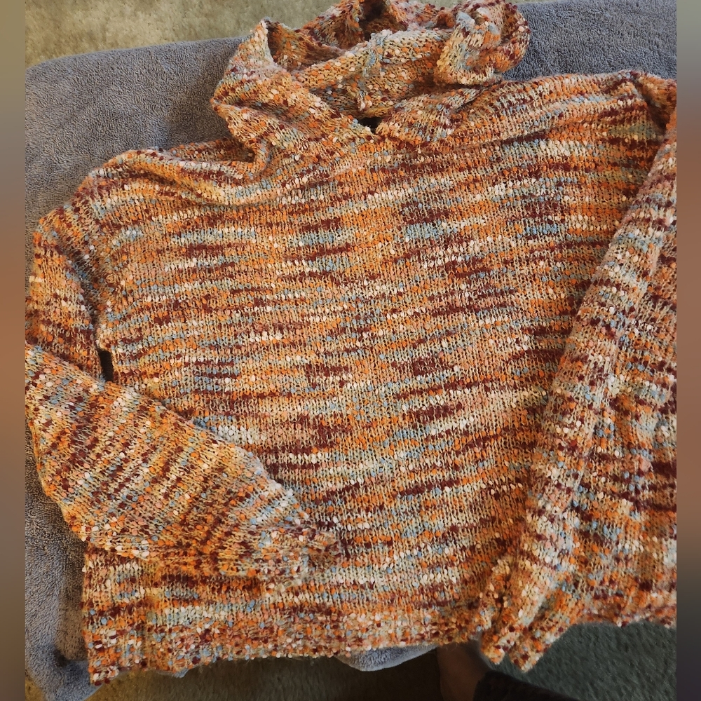 Love Always Cozy Multicolor Knit Sweater